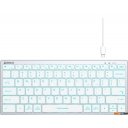 Клавиатуры A4Tech Fstyler FX61 (серебристый/белый)