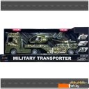 Игрушечный транспорт Givito Милитари. Военный транспортер G235-479 Игрушечный транспорт Givito Милитари. Военный транспортер G235-479