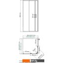 Душевые кабины Wasserkraft Lippe 45S03 Душевые кабины Wasserkraft Lippe 45S03