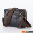 Женские и мужские сумки Poshete 196-1805-26-DBR (коричневый)