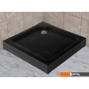 Душевые поддоны Saniteco Т003 (80х80, черный)