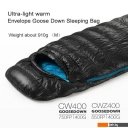 Спальные мешки Naturehike CW400 NH18C400-D (L, черный)