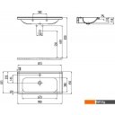 Умывальники Creavit Ideal 90 ID090-00CB00E-0000