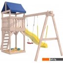 Детские спортивные комплексы и игровые площадки National Tree Company С гибкими качелями IgroWoods ДКНП-11 (не окрашен)
