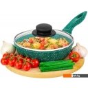 Сковороды Elan Gallery Гармония вкуса 120629 (изумруд)