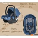 Автокресла Pituso Santiso R201 (джинс/светло-серый)