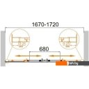 Душевые кабины Cezares Molveno-BF-2-170-C-Cr-IV