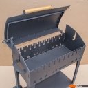 Мангалы, грили, барбекю Вулкан Гриль XL 5 мм на колесах