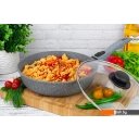 Сковороды Elan Gallery Гармония вкуса 120589 (серый мрамор) Сковороды Elan Gallery Гармония вкуса 120589 (серый мрамор)