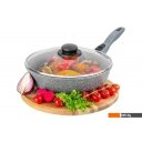 Сковороды Elan Gallery Гармония вкуса 120589 (серый мрамор)
