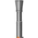 Шторки и карнизы для ванн и поддонов FORA FOR-ROD-220IGR (серый)