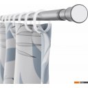 Шторки и карнизы для ванн и поддонов FORA FOR-ROD-220IGR (серый)