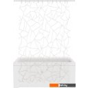 Шторки и карнизы для ванн и поддонов FORA Peva Silver Glass FOR-PV15