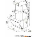 Вытяжки KUPPERSBERG F 601 BL