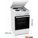 Кухонные плиты Gorenje GK5A12WG