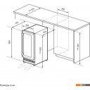 Винные шкафы LEX LWD3017BL Dual Zone