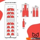 Винные шкафы Meyvel MV19-KBF2