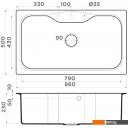 Кухонные мойки Omoikiri Maru 86-BL (4993138)