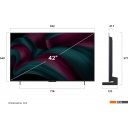 Телевизоры LG OLED evo AI C5 OLED42C5RLA