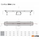 Сифоны Pestan Confluo Slim Line 650 258737 13100027