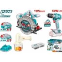 Наборы электроинструментов Total TOSLI240583 (циркулярка, шуруповерт, миксер, 2 АКБ)