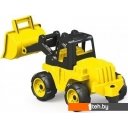 Каталки, педальные машинки Dolu Экскаватор с передним ковшом 7134