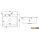 Кухонные мойки Emar EMB-115 PVD Nano Satine