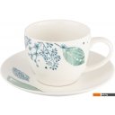 Кружки, чашки, стаканы для горячих напитков Gipfel Blue Lagoon 42248 (белый/бирюзовый)