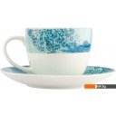 Кружки, чашки, стаканы для горячих напитков Gipfel Blue Lagoon 42248 (белый/бирюзовый)