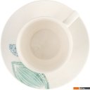 Кружки, чашки, стаканы для горячих напитков Gipfel Blue Lagoon 42248 (белый/бирюзовый)
