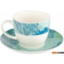 Кружки, чашки, стаканы для горячих напитков Gipfel Blue Lagoon 42248 (белый/бирюзовый)