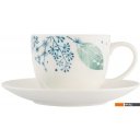 Кружки, чашки, стаканы для горячих напитков Gipfel Blue Lagoon 42248 (белый/бирюзовый)