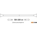 Шторки и карнизы для ванн и поддонов FORA FOR-ROD-220IWT (белый)