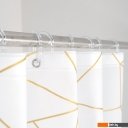 Шторки и карнизы для ванн и поддонов FORA Peva Gold Glass FOR-PV14