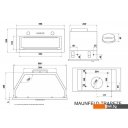 Вытяжки MAUNFELD Trapeze 602SGG (черный)
