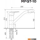 Смесители MAUNFELD MFQT-10W (кремовый)