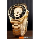 Наручные часы Skmei 9195 (золотистый/черный)