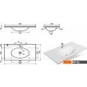 Умывальники Эстет Vegas Silk 90x45 ФР-00014923