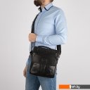 Женские и мужские сумки Poshete 252-6203-BLK (черный)