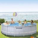 Бассейны Intex Prism Frame Chevron 26746 (488х122)