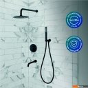 Душевые системы и гарнитуры РМС SUS129BL-1S