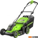 Газонокосилки Greenworks GD40LM411K5 2521007UG (с 1-им АКБ)
