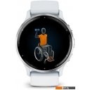 Умные часы и браслеты Garmin Venu 3 (белый, с силиконовым ремешком)
