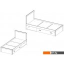 Кровати Anrex Diesel 90/D2 90x200 653481 (дуб мадура/энигма)