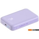 Портативные зарядные устройства Baseus Magnetic Mini Air Wireless Fast Charge Power Bank 20W 10000mAh (сиреневый)