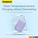 Портативные зарядные устройства Baseus Magnetic Mini Air Wireless Fast Charge Power Bank 20W 10000mAh (сиреневый)