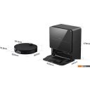 Роботы-пылесосы Roborock Robotic Vacuum Cleaner+Empty Wash Fill Dock S9 MaxV Ultra S90VER S9MVU52-02 (с русской озвучкой, черный)