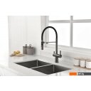 Смесители Paulmark Gravity Gr213888-GM (черный/вороненая сталь) Смесители Paulmark Gravity Gr213888-GM (черный/вороненая сталь)