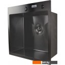 Кухонные мойки MARRBAXX B5050-R Decor (черный/графит)