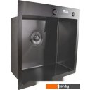 Кухонные мойки MARRBAXX B5050-R Decor (черный/графит)